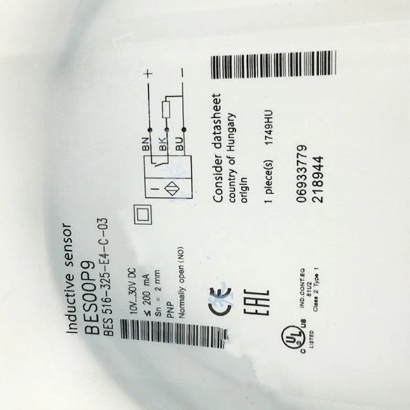 BES00P9 (BES 516-325-E4-C-03) sensors For BALLUFF