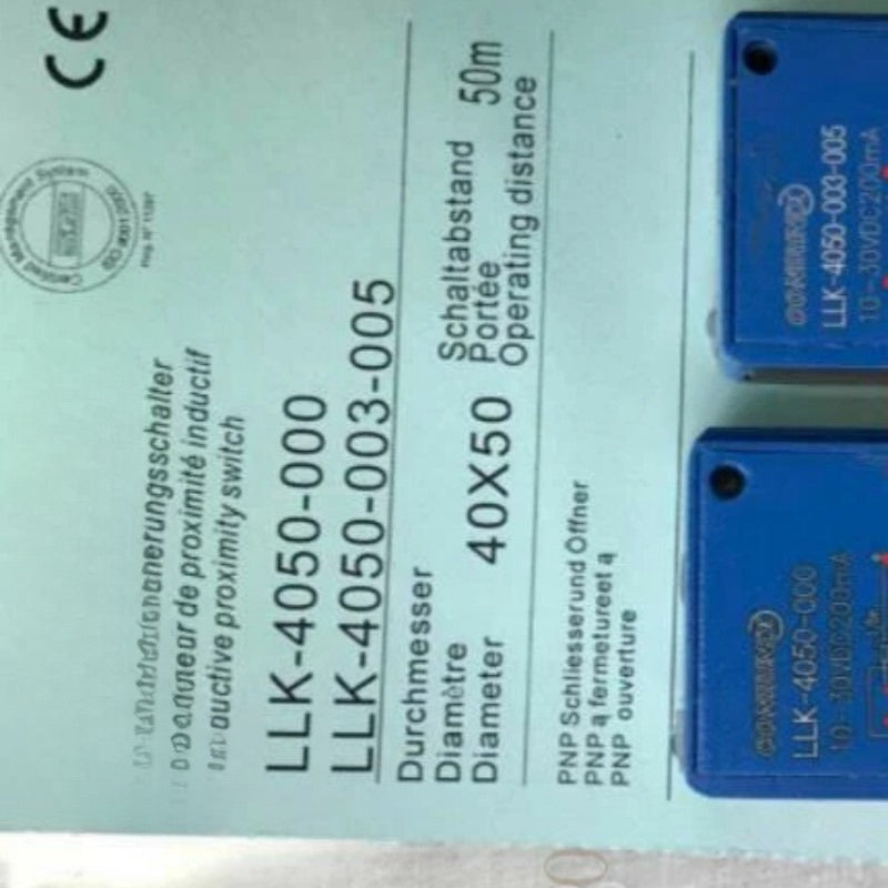 LLK-4050-003-005 sensors proximity switches for Contrinex