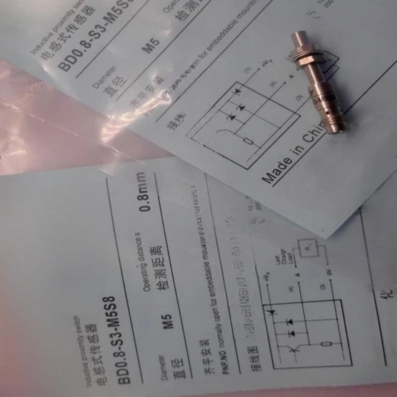 BD0.8-S3-M5S8 sensors proximity switches for Contrinex