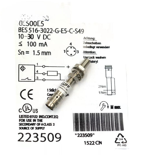 1pc BES BES00L5 BES 516-3022-G-E5-C-S49 Sensor For BALLUFF
