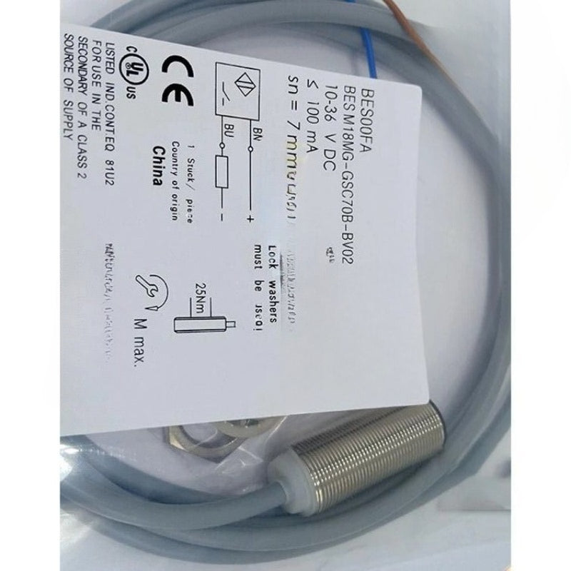 BES00FA (BES M18MG-GSC70B-BV02) sensors for BALLUFF