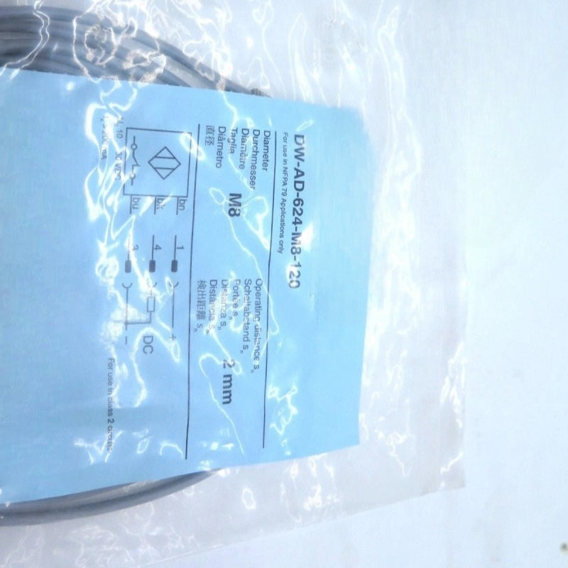 DW-AD-624-M8-120 sensors proximity switches for Contrinex