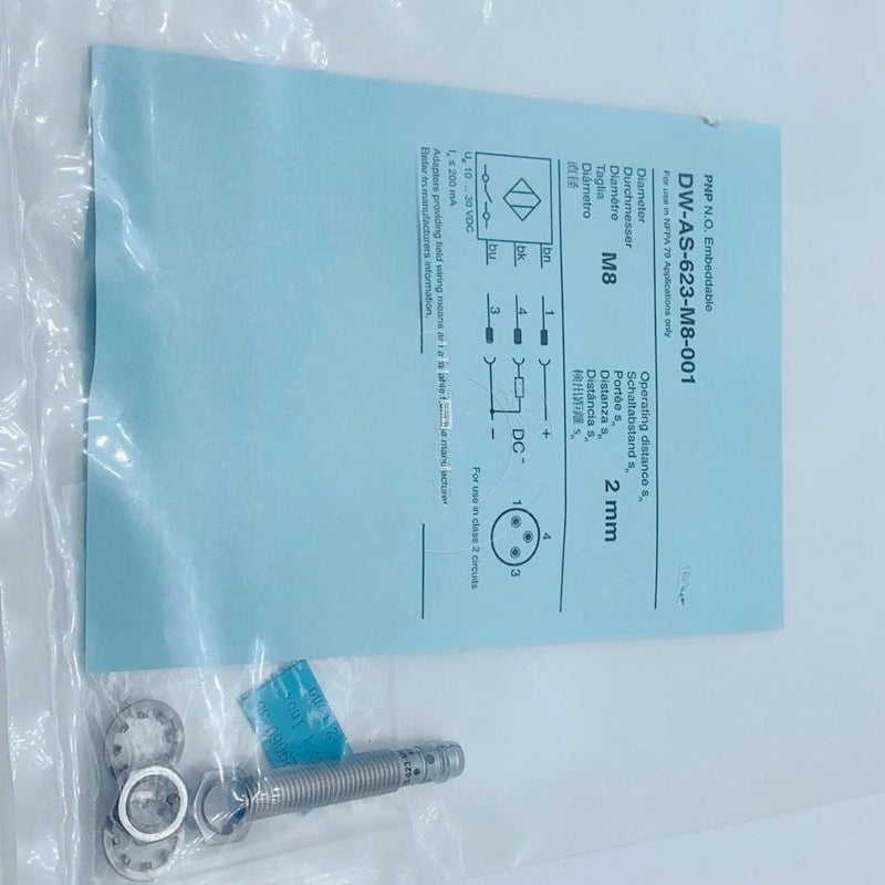 DW-AS-623-M8-001 sensors proximity switches for Contrinex