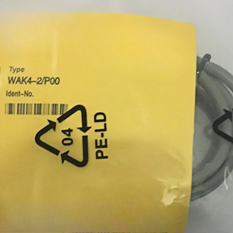 WAK4-2/P00 Connecting cable sensor for TURCK