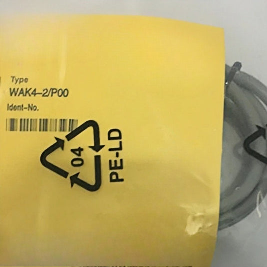 WAK4-2/P00 Connecting cable sensor for TURCK