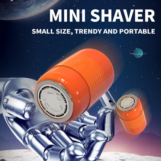 Mini electric razor cross-border, portable travel car mini razor whole body waterproof, rechargeable model