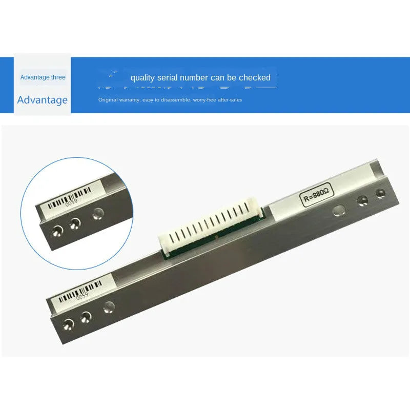 Cabezal de impresión para GODEX EZ1100 500U ZA120 124 1105 RT700 DT42 / 46 versión HUALING