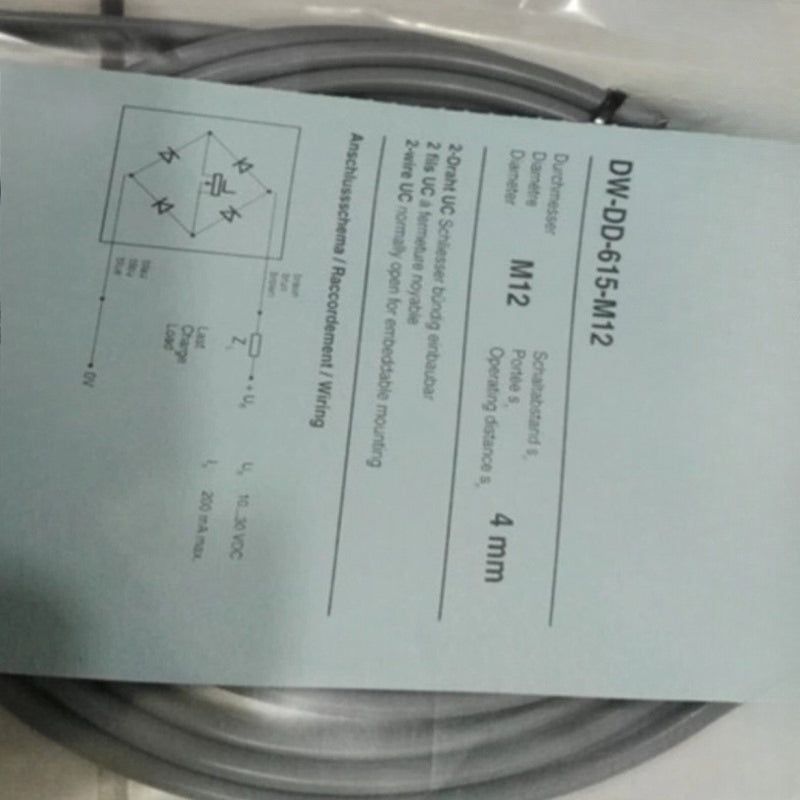 DW-DD-615-M12 sensors proximity switches for Contrinex