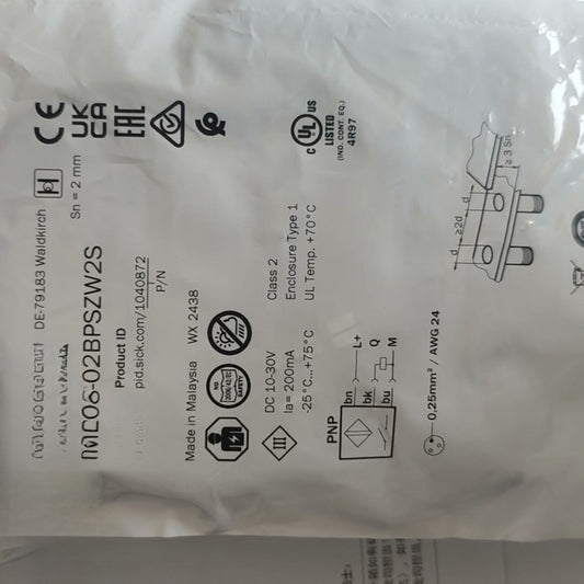 IME08-02BPSZW2S sensors proximity switches for SICK