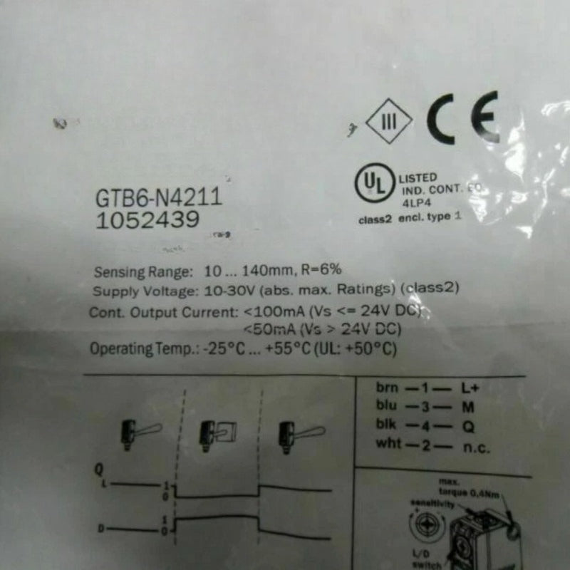 GTB6-N4211 photoelectric switch sensor for SICK