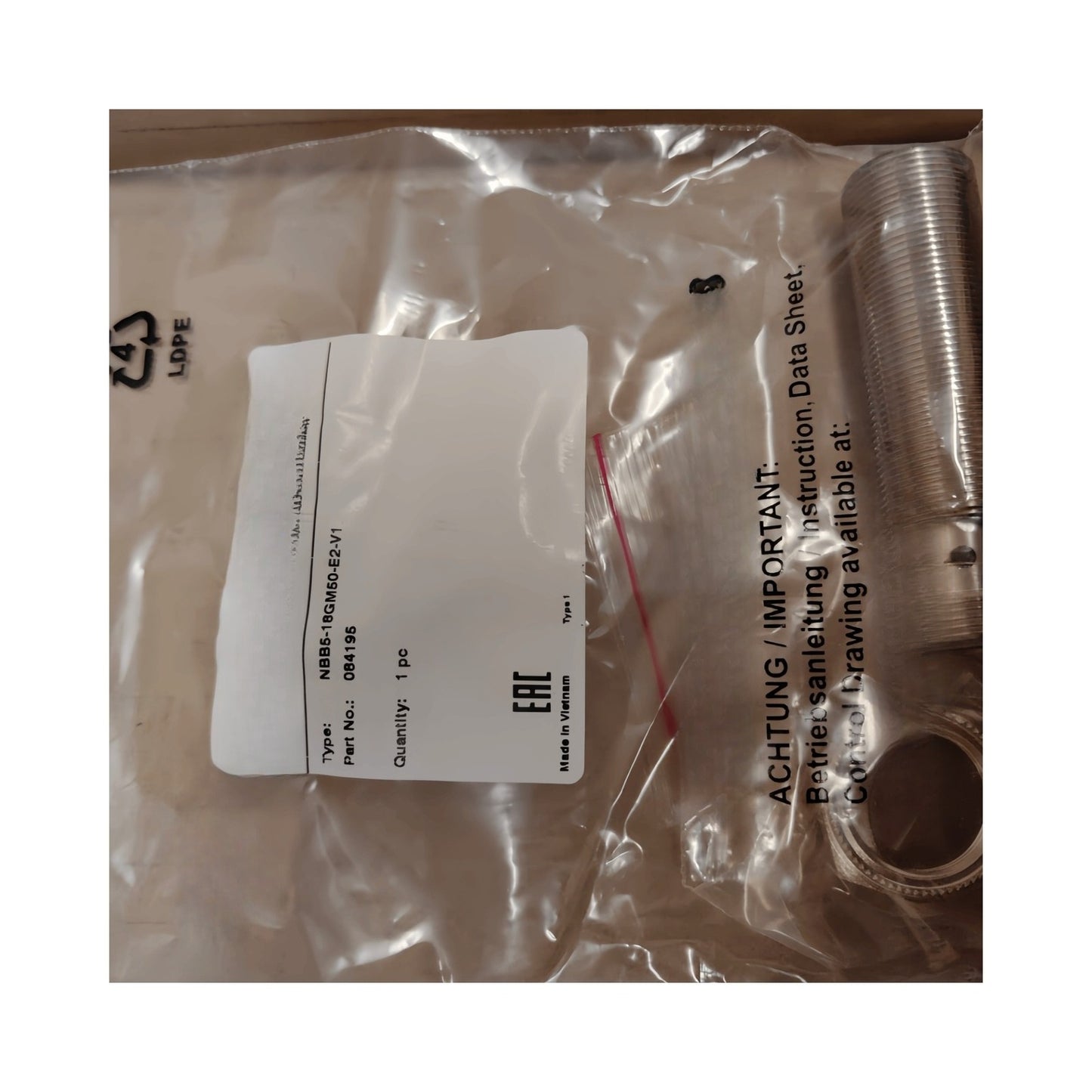 NBB5-18GM50-E2-V1 Capacitive sensor for PEPPERL+FUCHS