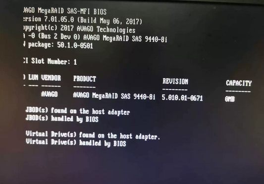 Original New Broadcom 9440-8i SAS/SATA/NVME TRI-MODE RAID Controller Card