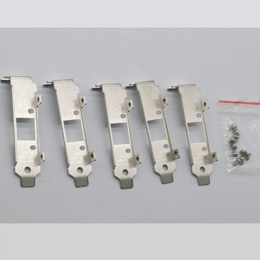 Lot of 5 Low-Profile Bracket for Intel EXPI9301CT 8391GT HP NC112T Network Card
