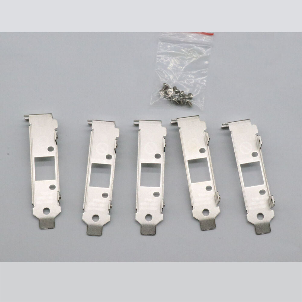 Lot of 5 Low-Profile Bracket for Intel EXPI9301CT 8391GT HP NC112T Network Card