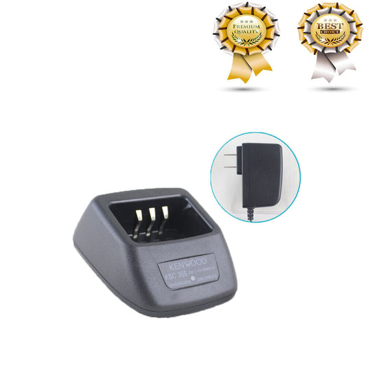 Cargador Rápido KSC-35 Li-ion para Kenwood Radio KNB-45L KNB-63L TK-2207 TK-U100