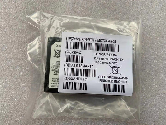 NEW original for Motorola Zebra Symbol MC70 MC7090 MC75 MC75A MC75A6 MC75A8 MC7596 Large Capacity Battery 3600mAh 82-71364-05