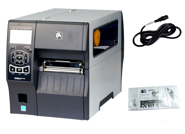 Zebra ZT410 Industrial Thermal Transfer Table Top Printer, Monochrome, With 10/100 Ethernet, USB Host,ZM400 updated
