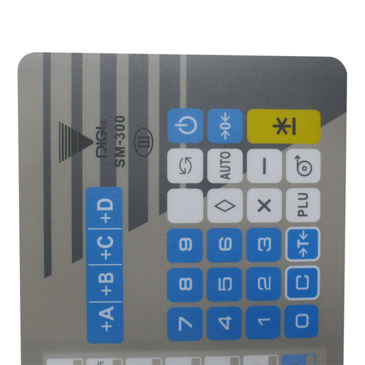 New SM-300 English Version Keyboard Film For DIGI SM300 Retail Electronic Scale