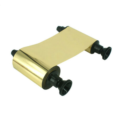 Ribbon for Evolis Pebble Dualys 3 Securion Printers R2016 Gold 1000 prints