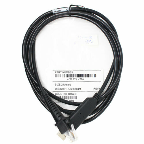 6FT USB Cable Chip Compatible for Unitech MS840 Laser Barcode Scanner Reader