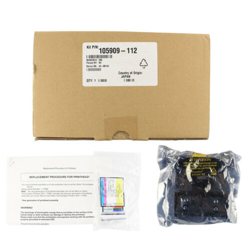 Printhead for Zebra P310i P420i P520i ID Card Printer 105909-112 305dpi w/shelf