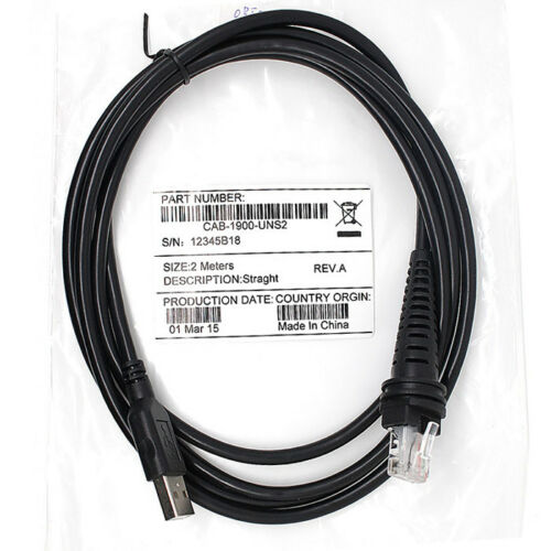 6FT USB Cable for Honeywell Voyager 1202G 1250G 1200 Scanner Reader