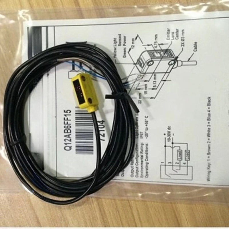 Q12AB6FF15 Photoelectric sensor switches for Banner