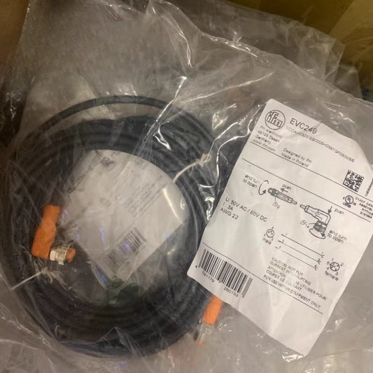EVC249 Sensor connection 5m cable For IFM
