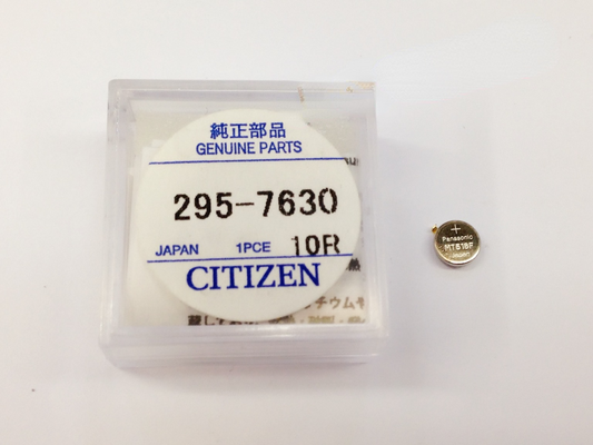 battery for Citizen  295-7630 MT516f Short feet Watch Capacitor Solar battery