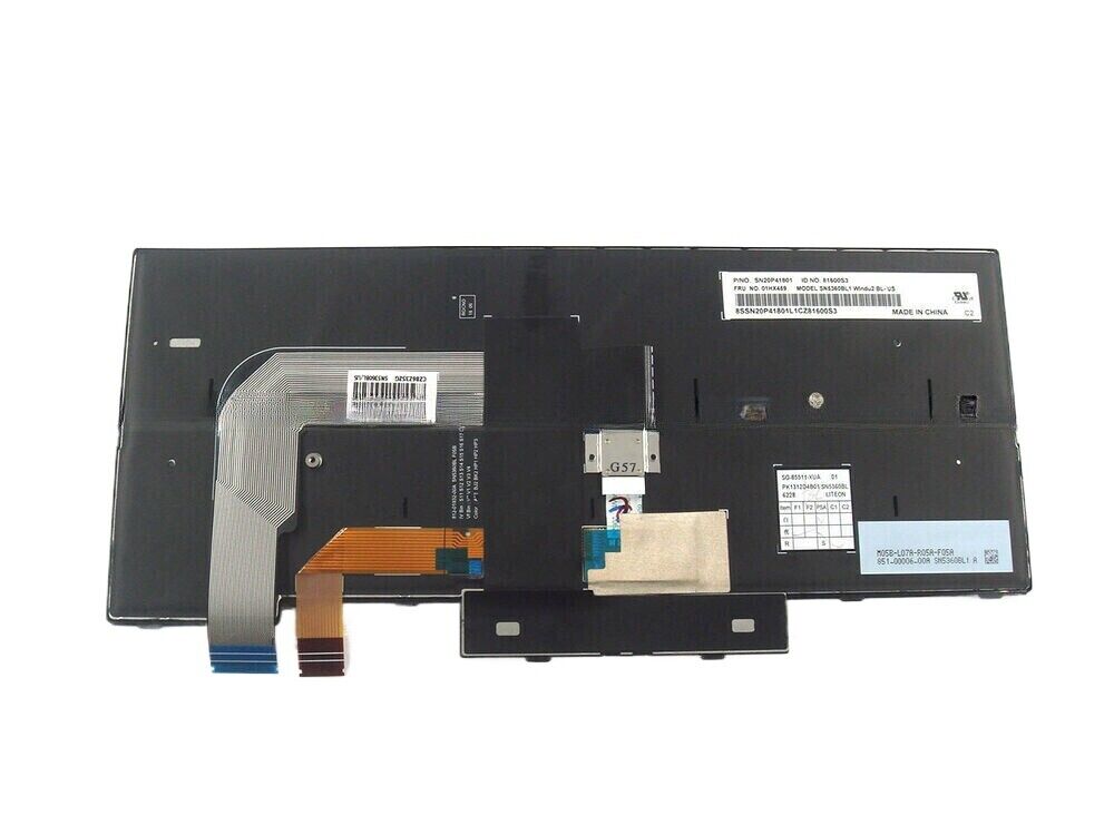 Keyboard US-ENG Backlit For Lenovo ThinkPad T480 A485 14.0" 01HX459 01HX419