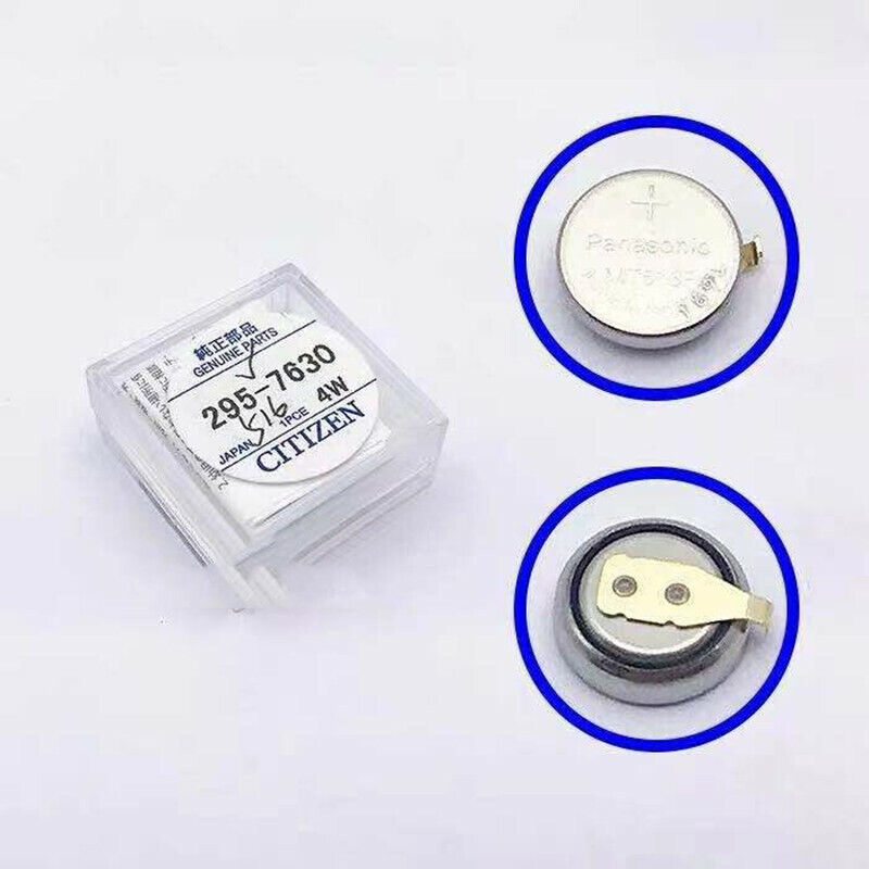295-7630 MT-516F Watch battery Rechargeable battery for solar powered watch