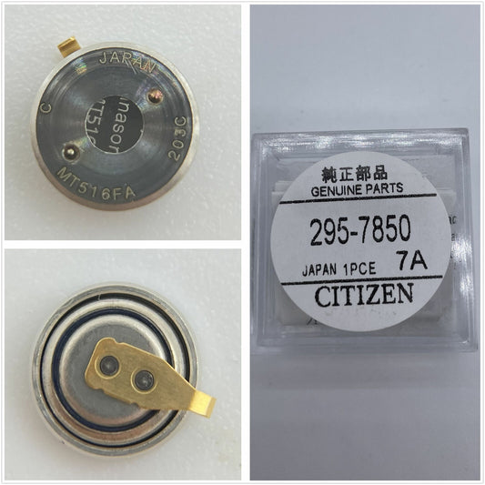 MT516 295-7850 instead of MT616 295-6600 Light kinetic energy watch  battery