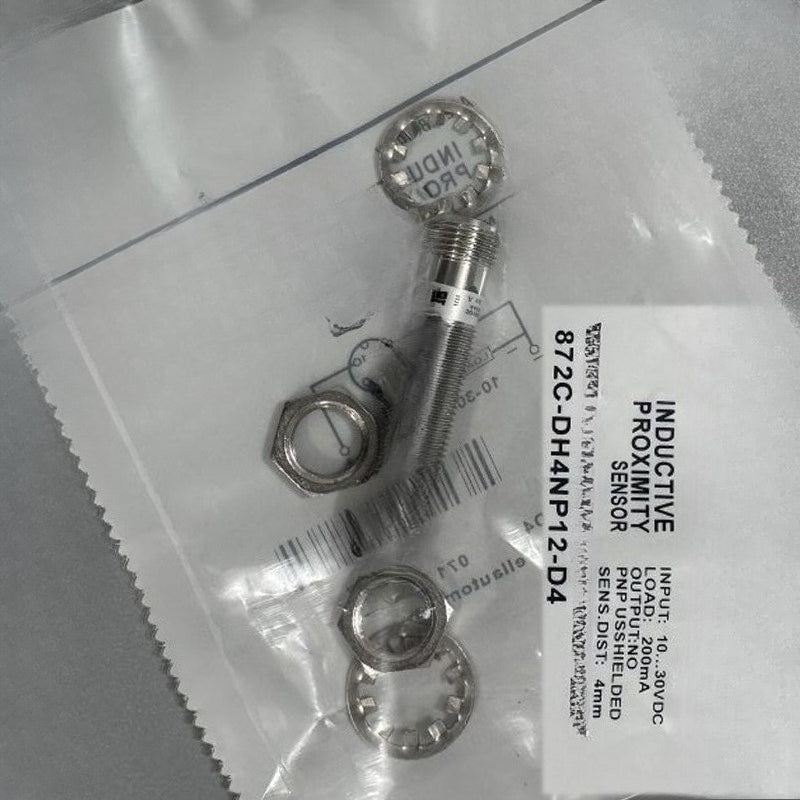 Proximity Switch For Allen-Bradley 872C-DH4NP12-D4 PNP 10-30VDC 200mA SN: 4mm