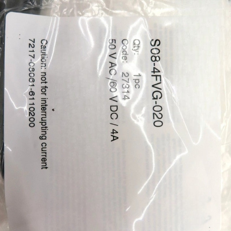 S08-4FVG-020 sensors proximity switches for Contrinex