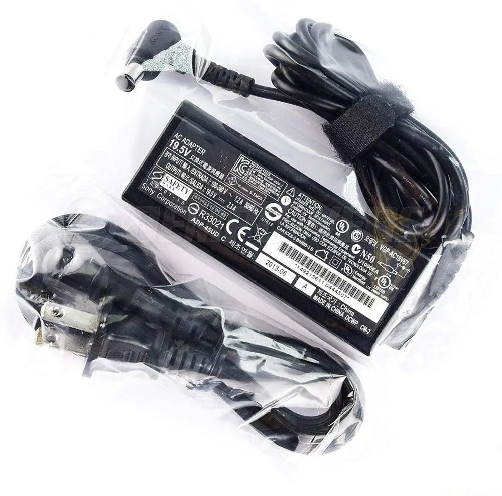 19.5V 2.3A VGP-AC19V67 for Sony VAIO Fit 14" SVF14A14CXS OEM VGP-AC19V69