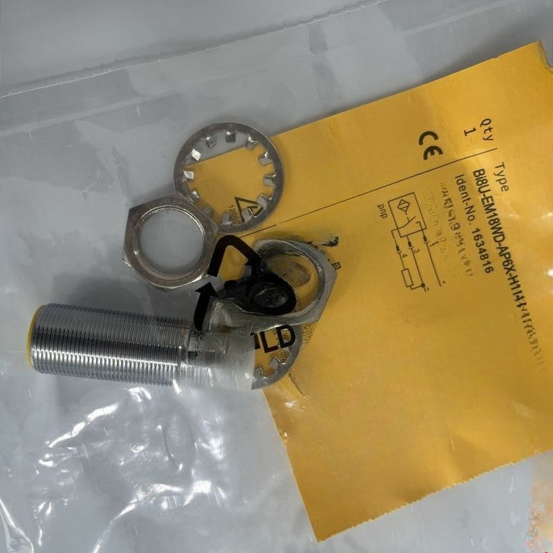 10-30VDC 200mA For TURCK BI8U-EM18WD-AP6X-H1141 Proximity Switch Sensor PNP