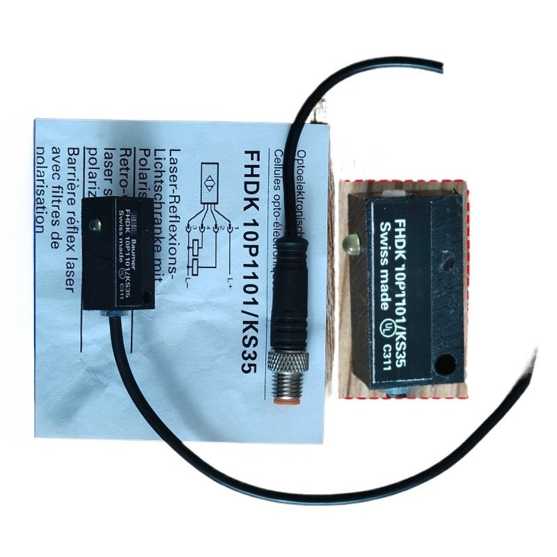 Photoelectric Sensor Switch 10-30VDC For Baumer FHDK 10P1101/KS35