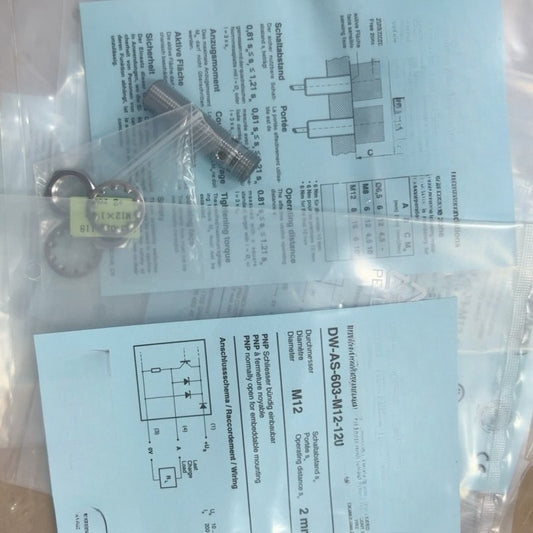 DW-AS-603-M12-120 sensors proximity switches for Contrinex