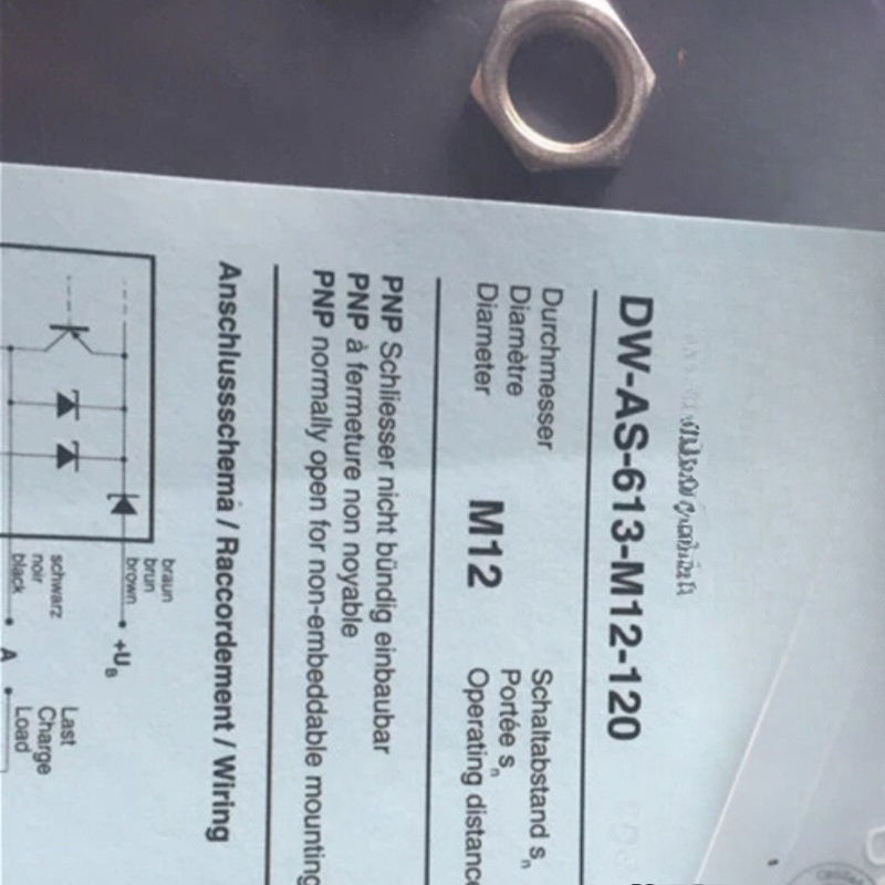 DW-AS-613-M12-120 sensors proximity switches for Contrinex