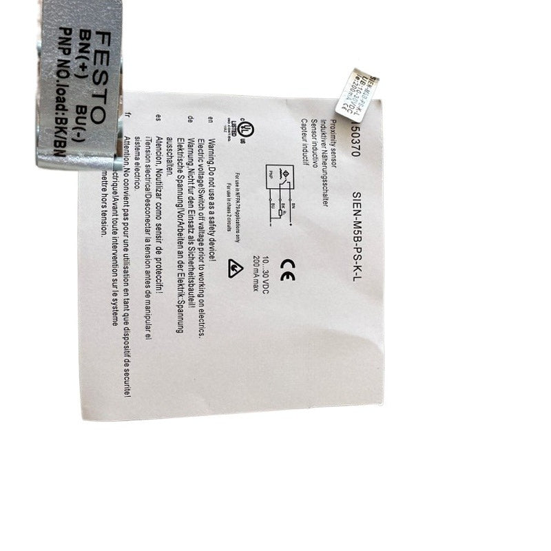 Inductive Proximity Switch Sensor For Festo SIEN-M5B-PS-K-L SIENM5BPSKL 150370