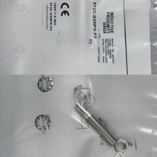 872C-D2NP8-P3 Proximity Switch 10-30VDC For Allen-Bradley 872CD2NP8P3