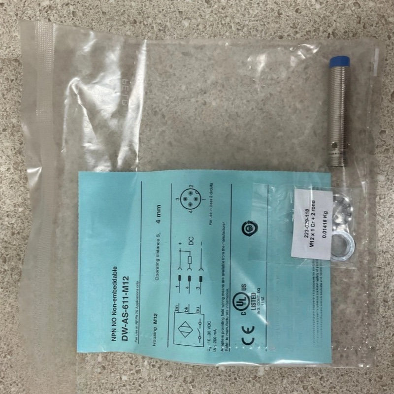 DW-AS-611-M12 sensors proximity switches for Contrinex