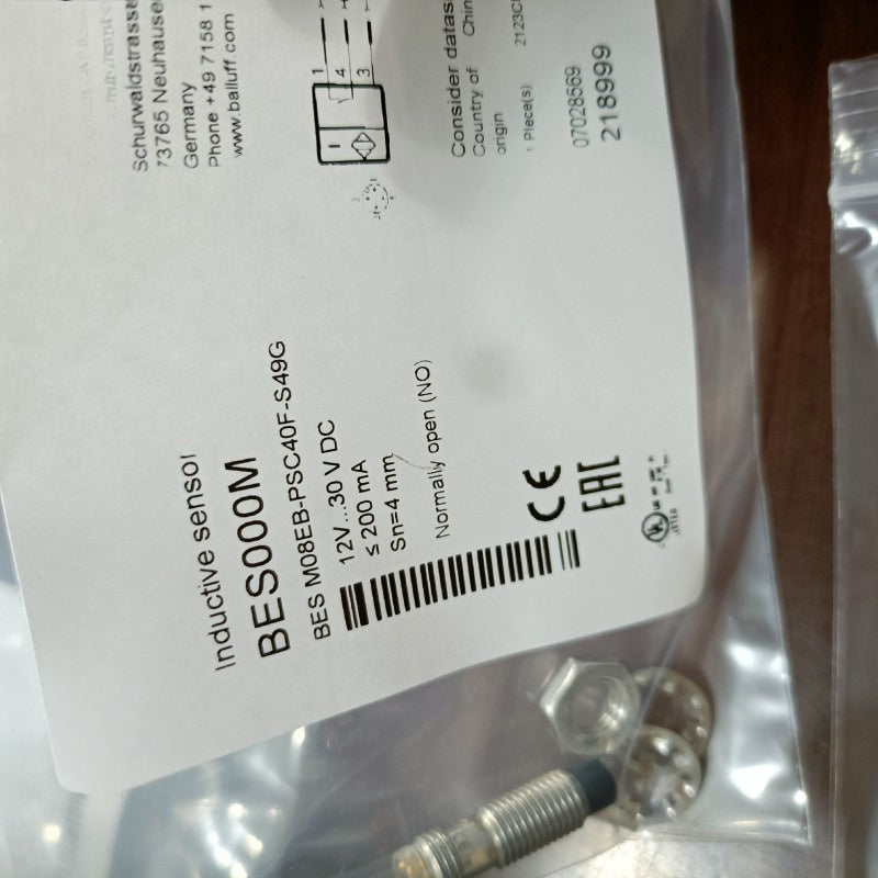 BES M08EB-PSC40F-S49G(BES000M) sensors for BALLUFF
