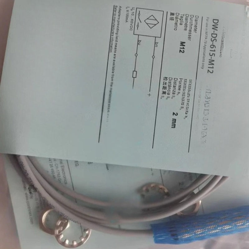 DW-DS-615-M12 sensors proximity switches For Contrinex