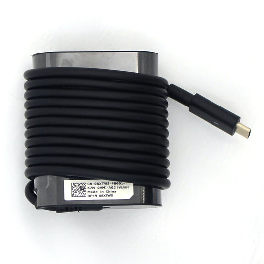 30W Type-C Power Adapter (20V 2A/ 12V 2A/ 5V 1.5A) fit for Dell Series Laptop/Tablet