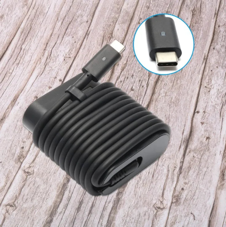 30W USB Type-C AC Adapter Charger fit for Dell Latitude 11 7350 7275 5175 5179