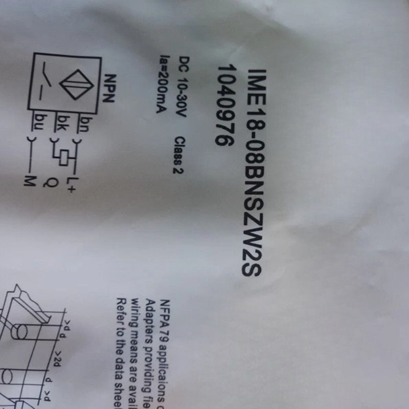 IME18-08BNSZW2S sensors proximity switches  for SICK