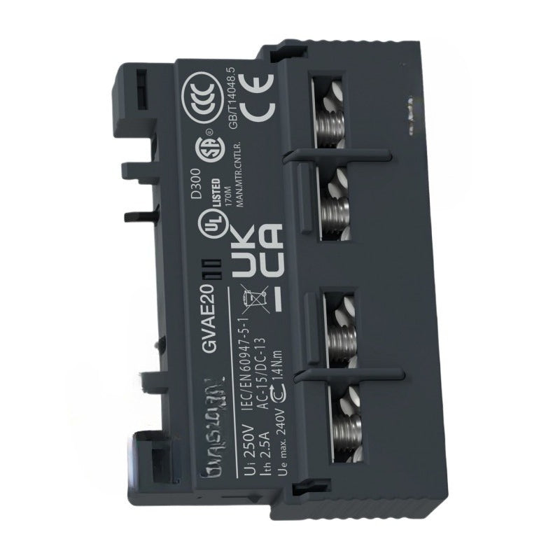 GVAE20 1PC  auxiliary contact - 2 NO GVAE20 for Schneider TeSys