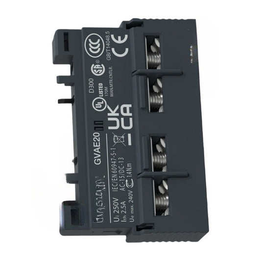 GVAE20 1PC  auxiliary contact - 2 NO GVAE20 for Schneider TeSys