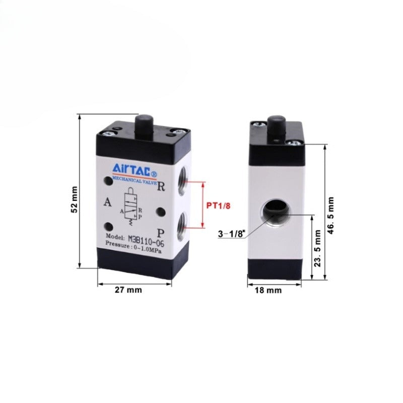 M3B11006 M3B110-06 Mechanical Valve for AirTAC